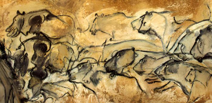 Chauvet cave paintings France 3