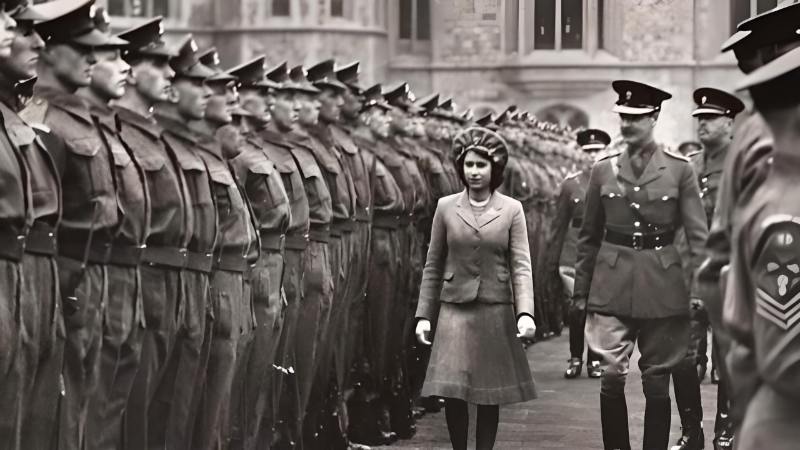 Elizabeth II ww2