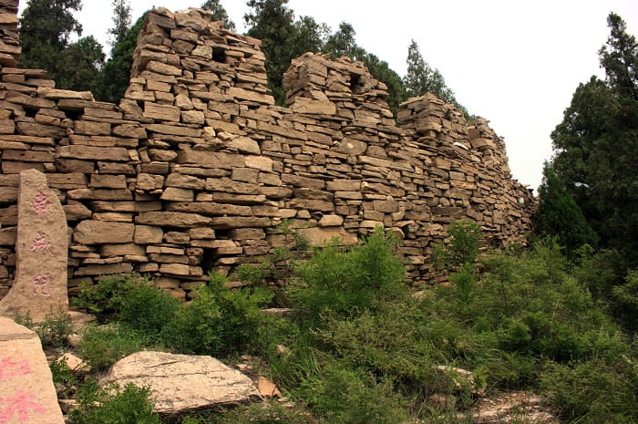 "Great Wall of Qi" is the oldest part of the Great Wall of China.