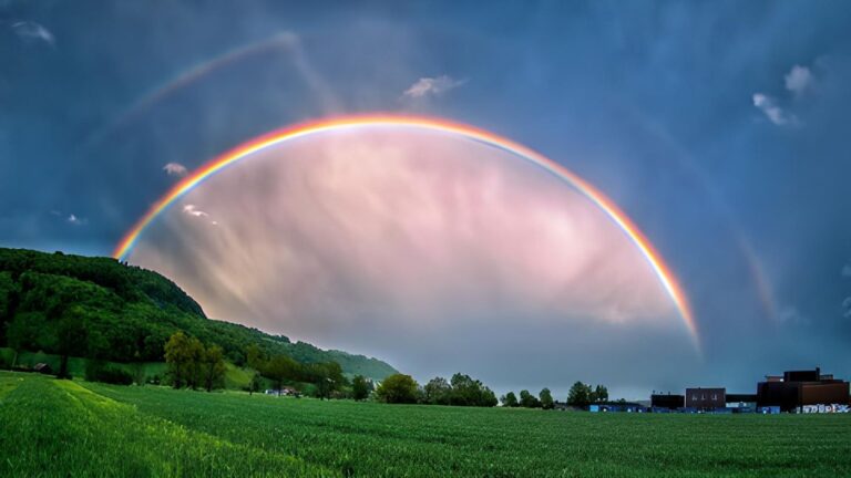 How Does A Double Rainbow Form Malevus