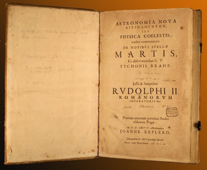 The prologue of Kepler's Astronomia Nova.