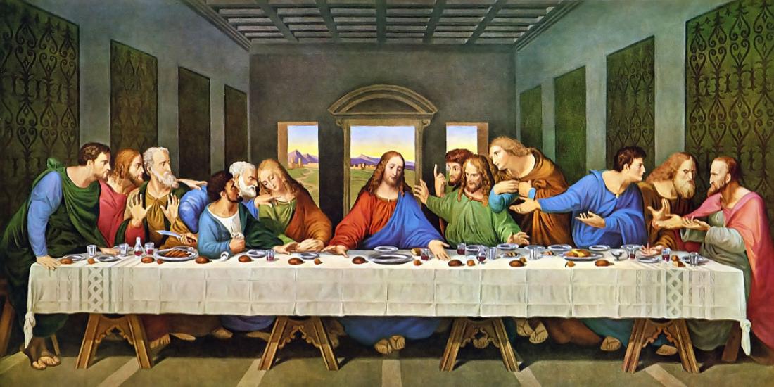 The Last Supper, Leonardo Da Vinci.