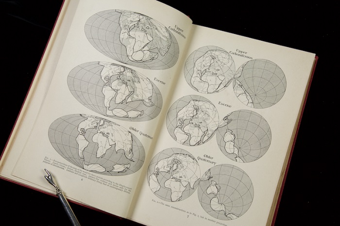 The Origin of Continents and Oceans book had not been accepted for a long time.