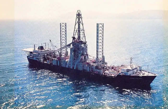 1968 - Deep sea drilling