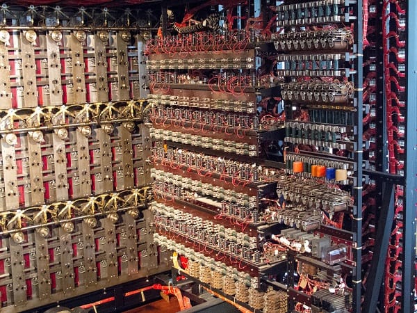 The new "bombe" developed by Alan Turing