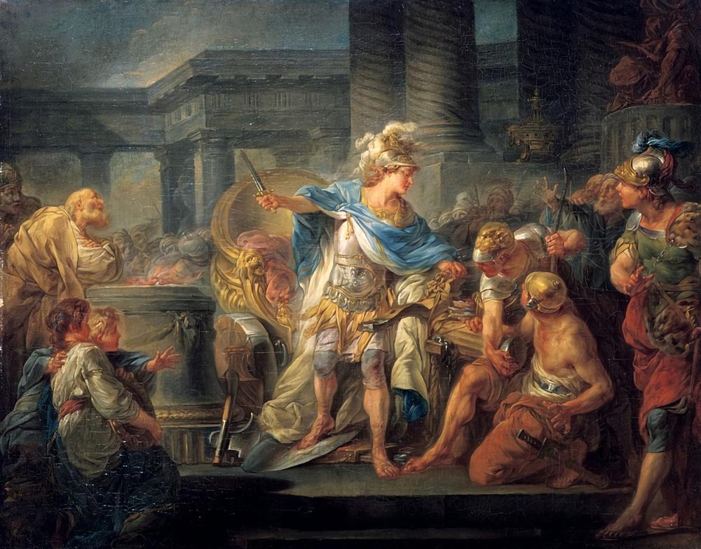 alexander the great gordian knot