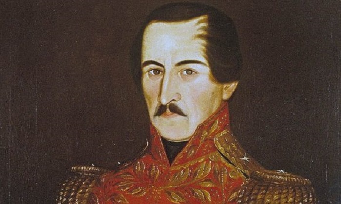 Francisco de Paula Santander, the President of New Granada (now Colombia).