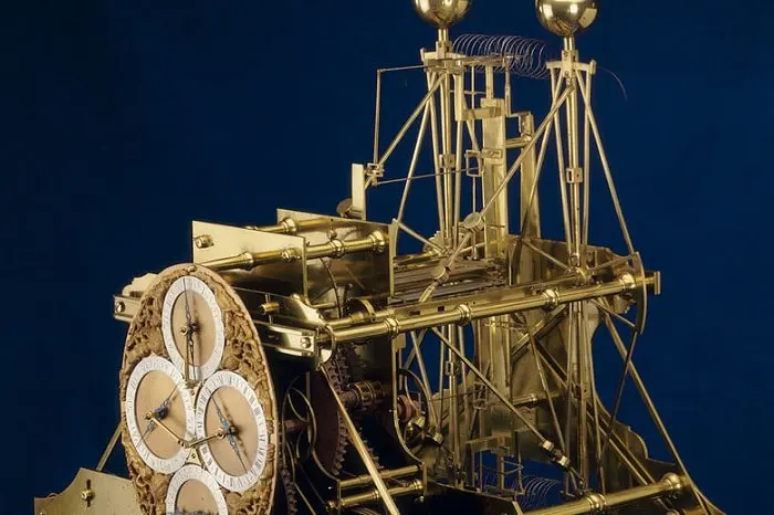 John Harrison's marine chronometers.