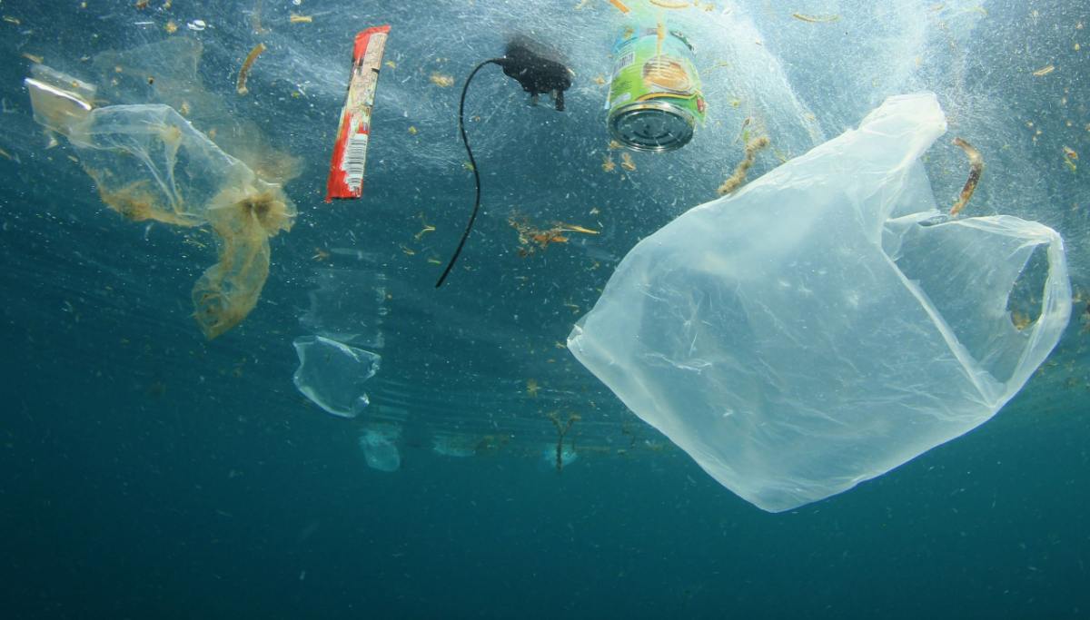 plastic ocean waste