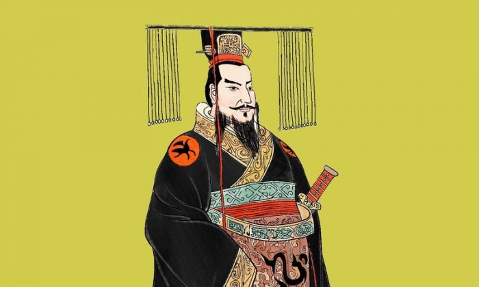 China's first Emperor Shi Huangdi