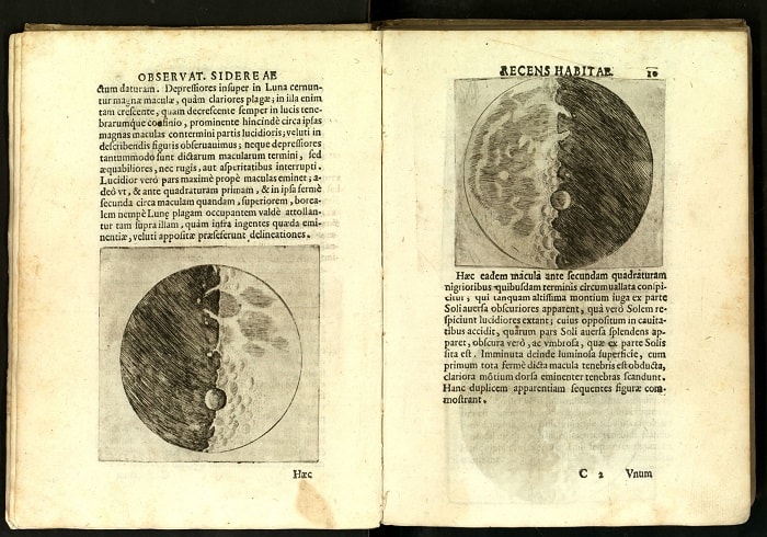 Sidereus Nuncius is a short astronomical thesis published by Galileo Galilei in New Latin on March 13, 1610.