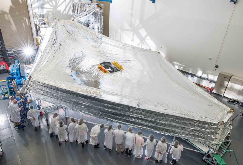 JWST's sunshield