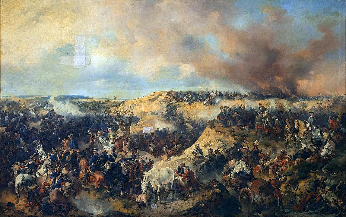 Battle of Kunersdorf. Image: Alexander von Kotzebue 