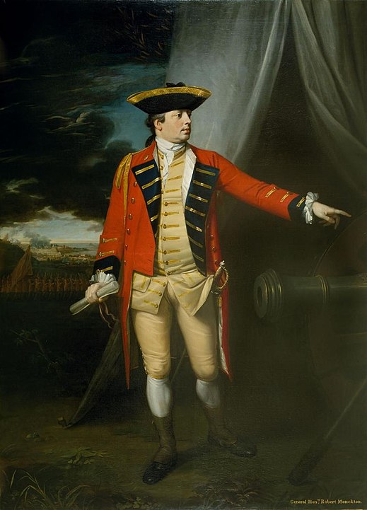 Portrait of Robert Monckton at Martinique by Benjamin West
