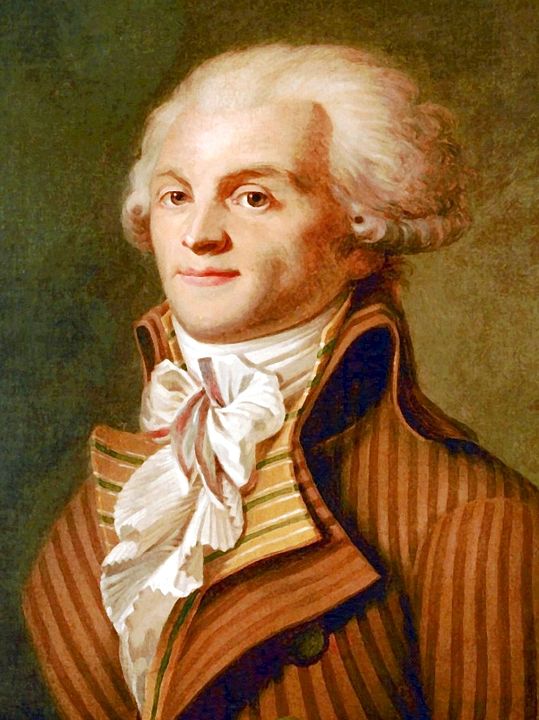 Maximilien Robespierre, member of the Committee of Public Safety.