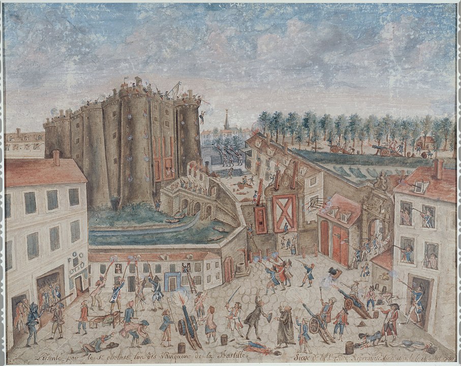 907px Siege of the Bastille Claude Cholat