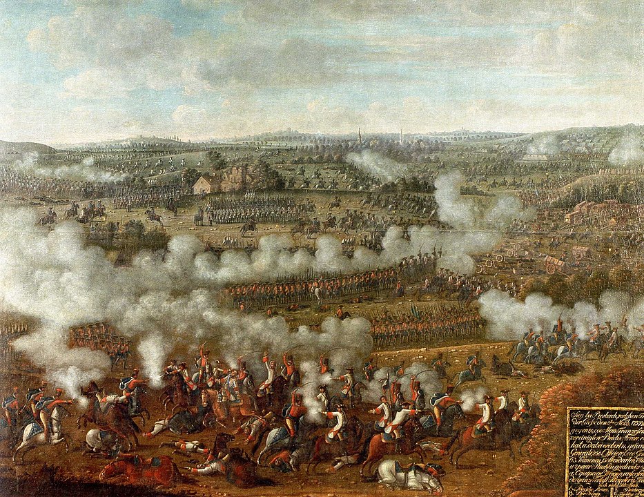 The Battle of Rossbach in Saxony. Image: Neu-Augustusburg Castle