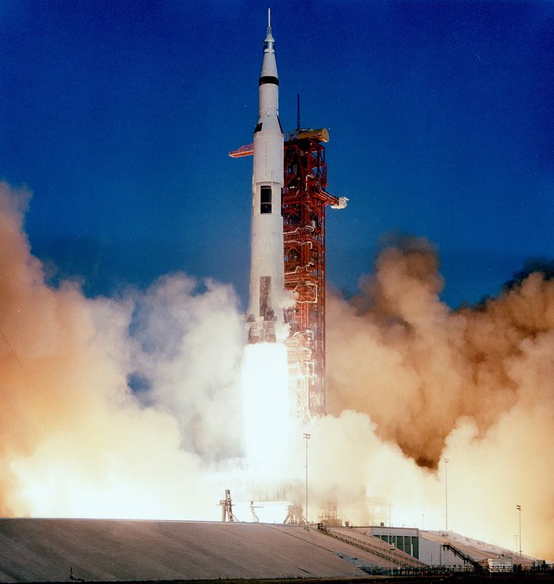 Apollo 8 liftoff