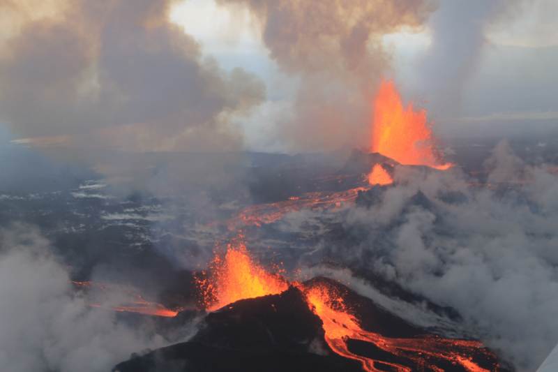 Bárðarbunga volcano, 2014 eruption.