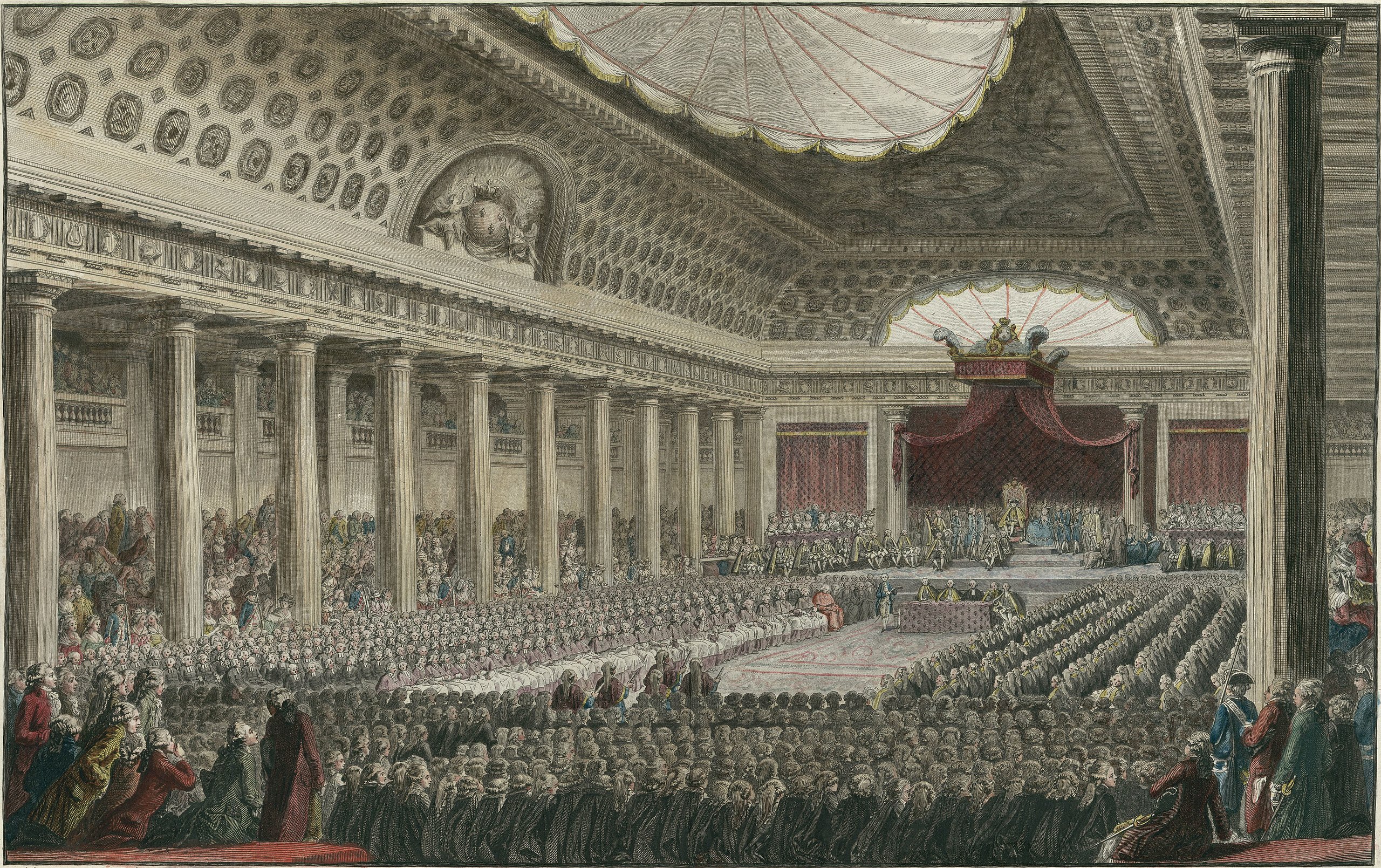 Meeting of the Estates General on 5 May 1789 at Versailles
