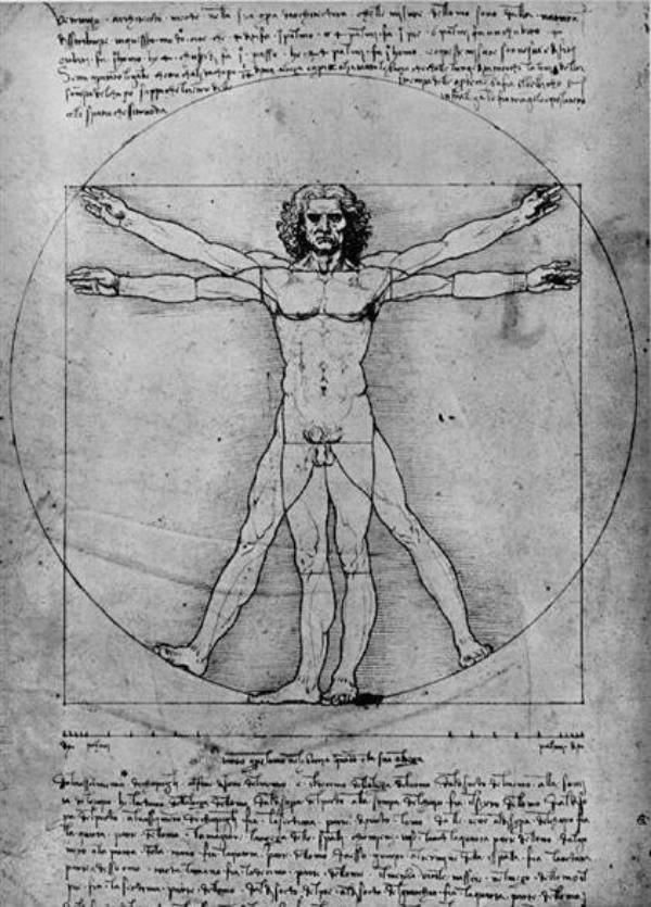 Vitruvian Man.