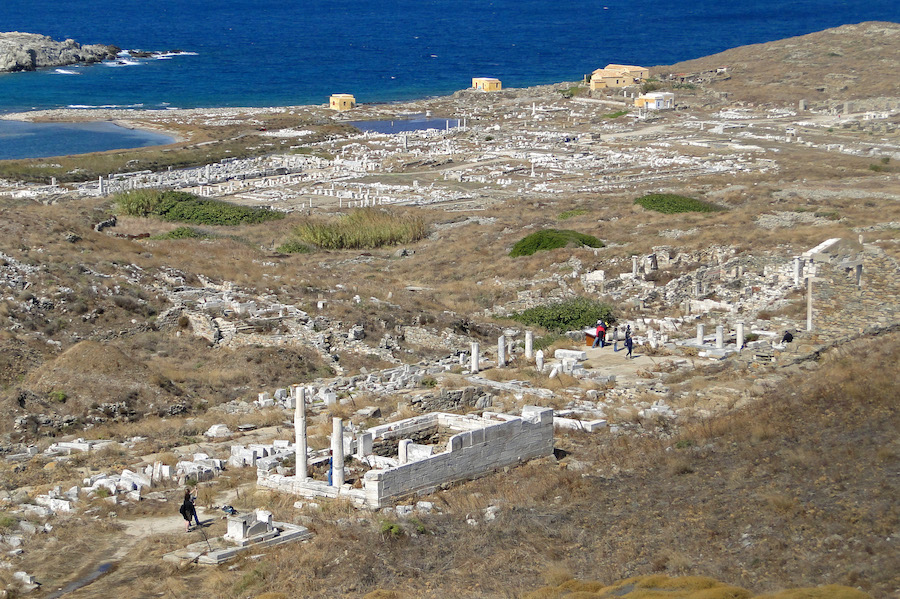 View of Delos today.