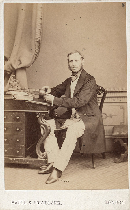 Robert FitzRoy, early-mid 1860s.