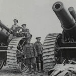 Howitzers of 135th Siege Battery on the Somme, 25 August 1916