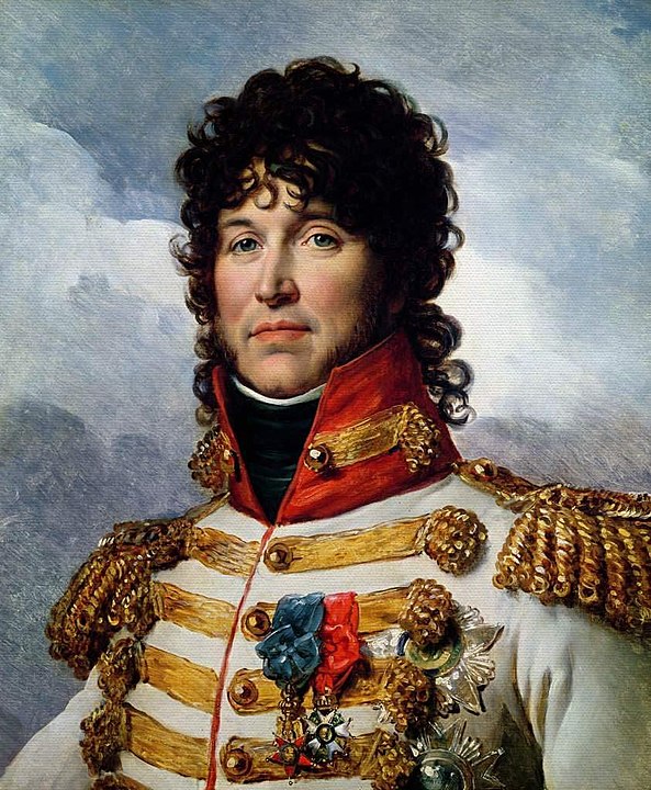 Fragment of portrait of Joachim Murat,