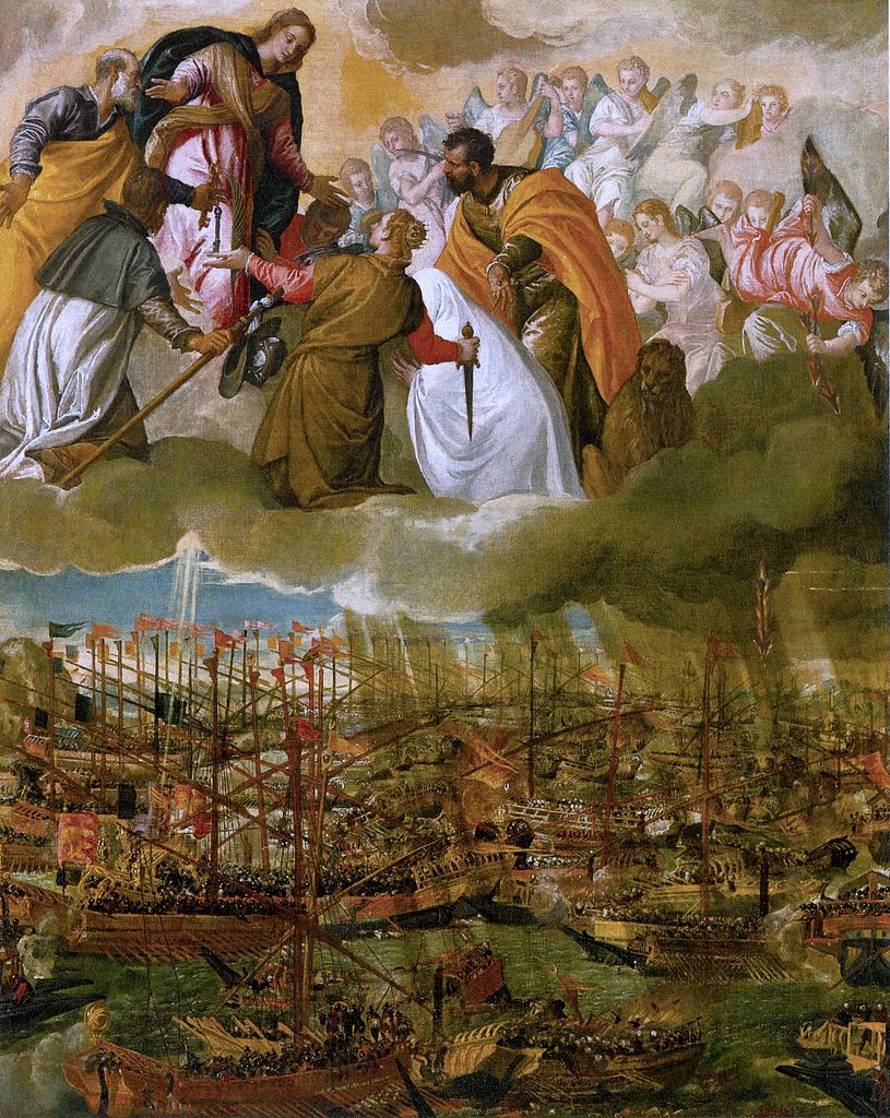 Allegory of the Battle of Lepanto, Paola Veronese. 