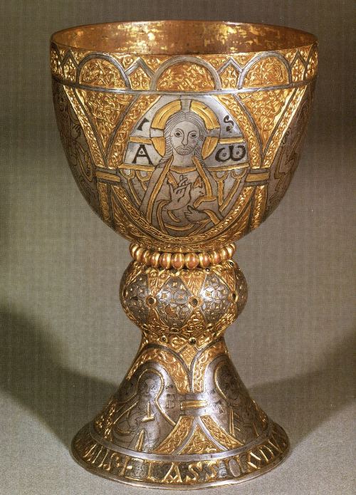 The Tassilo Chalice, dating from the 8th century AD. Archaeometry