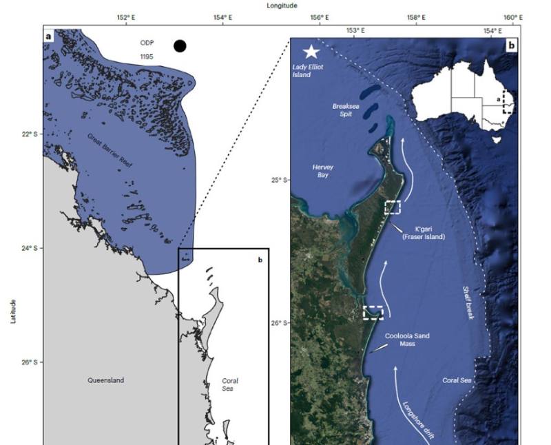 How the Great Barrier Reef was formed