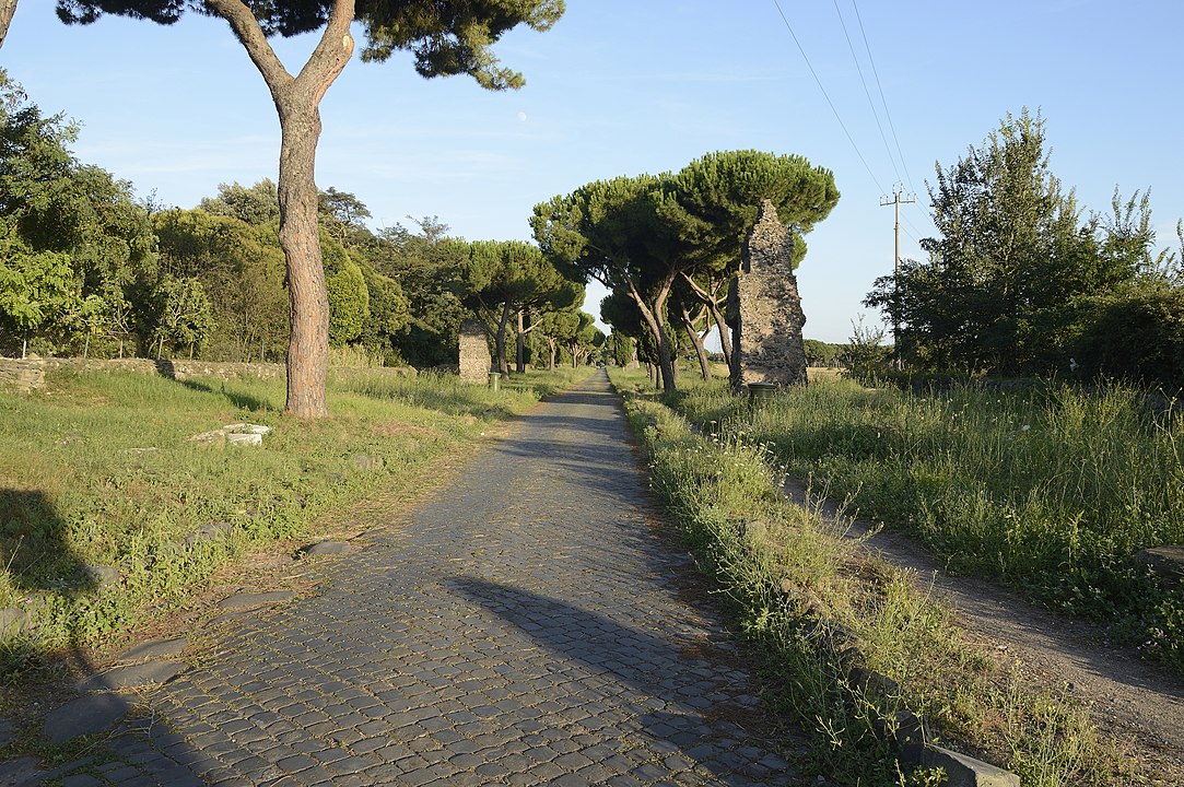 Appian Way, near Casal Rotondo.