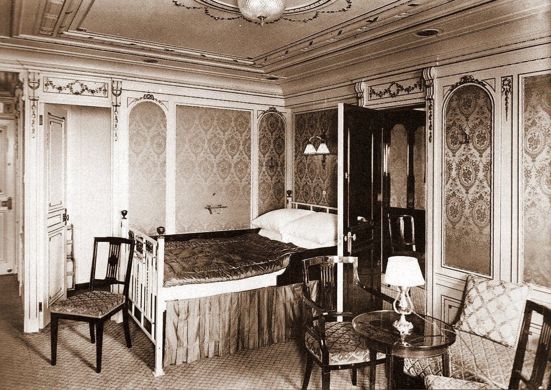  First class cabin B38 Titanic