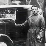 Hitler with his car Mercedes-Benz 11/40 PS