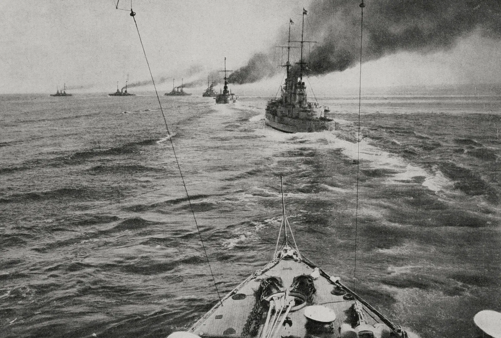 Ships of the German High Seas Fleet, June 1916 - World War I