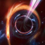 Unusual star death at the black hole