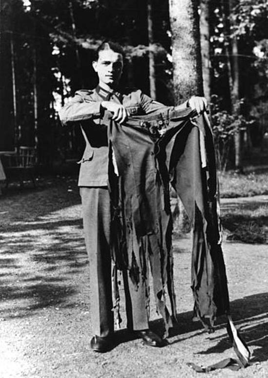 Adolf Hitler’s pants after the assassination attempt.