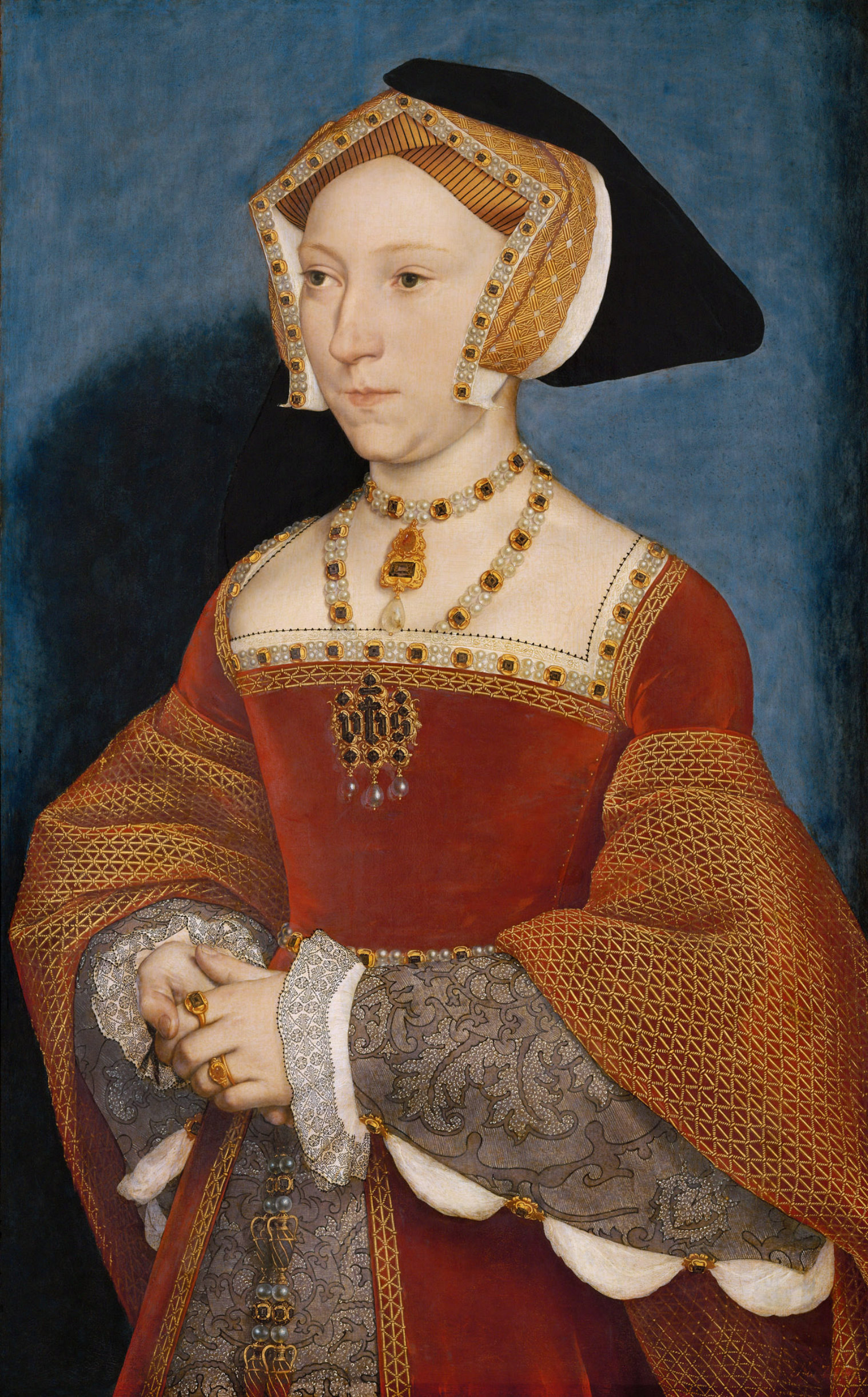 "Jane Seymour" (1536-1537); Kunsthistorisches Museum, Vienna.