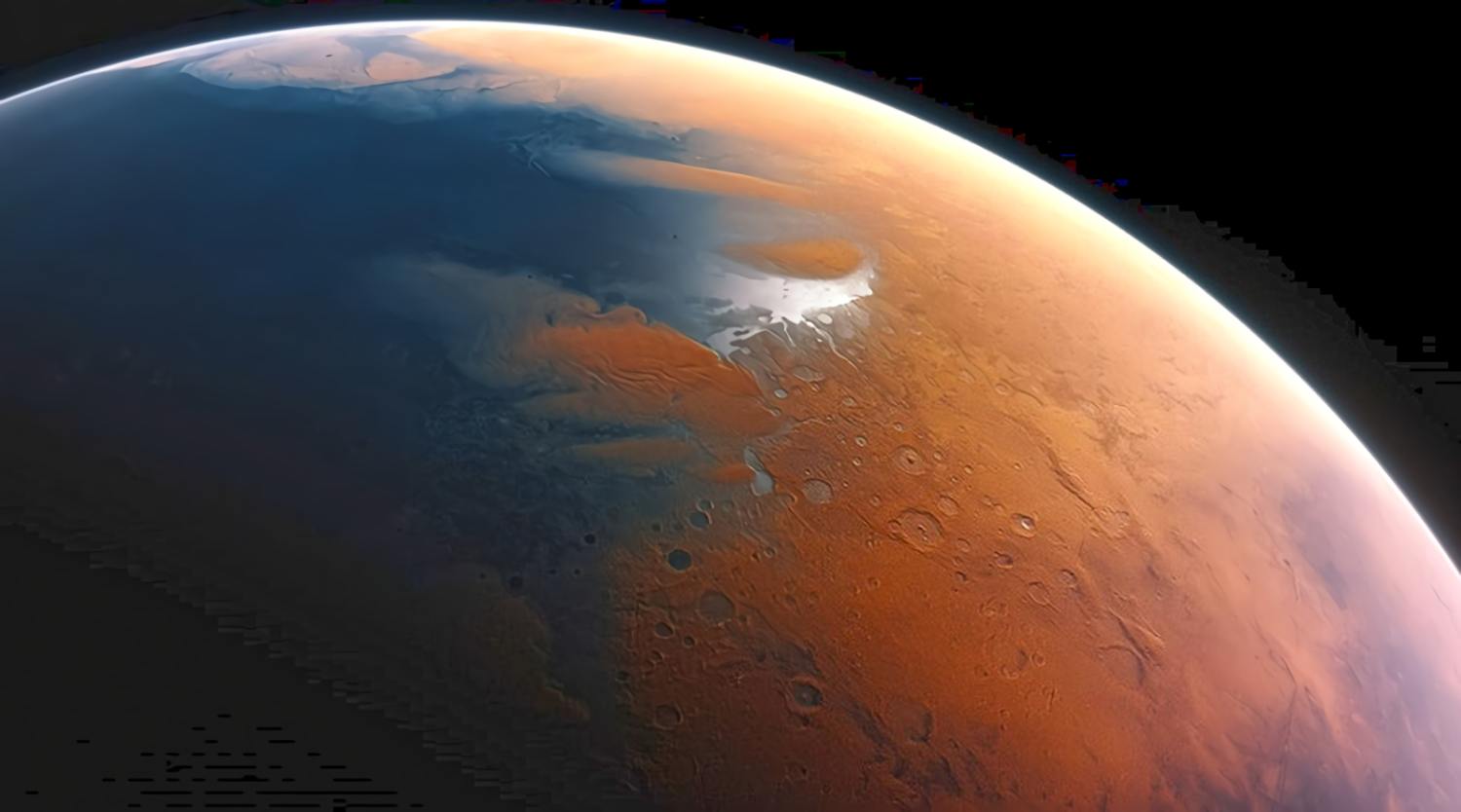 820-foot megatsunami on Mars