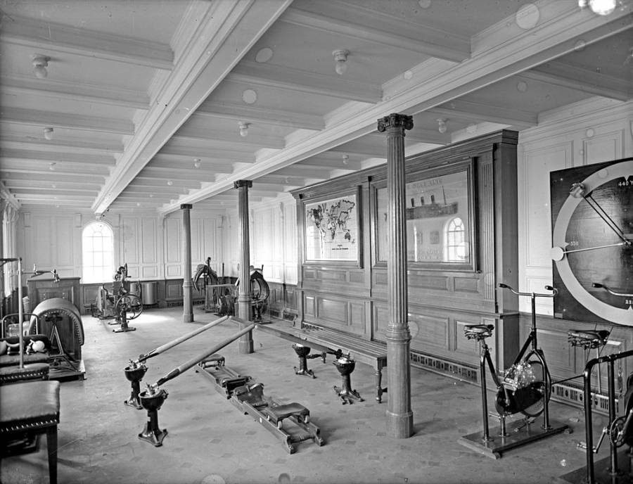 RMS Titanic Gym.