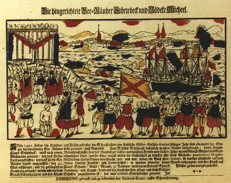 The summary execution of Störtebeker, 1401