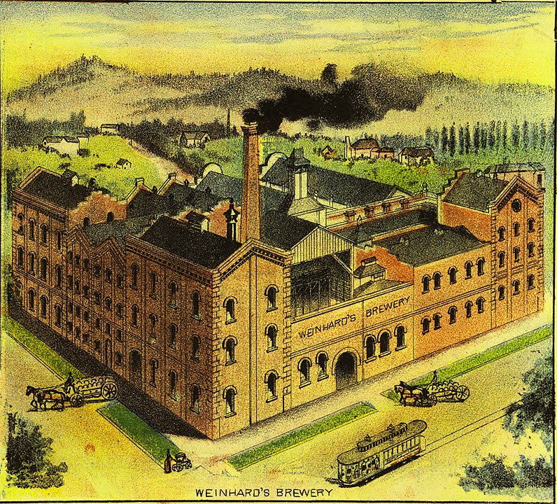 Weinhard's Brewery, Portland, 1890
