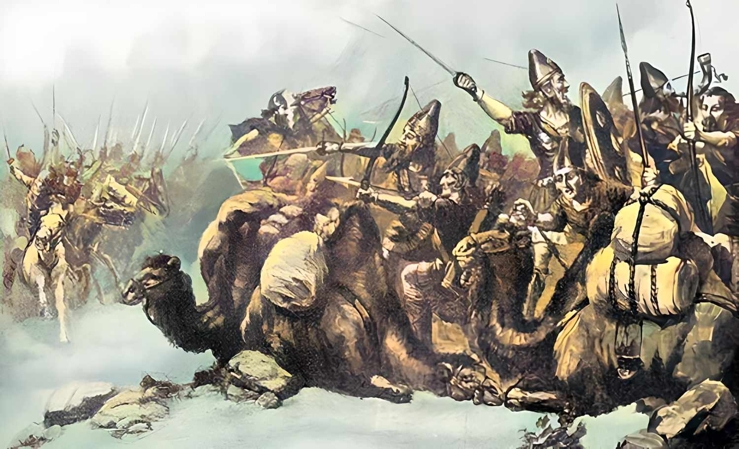 Battle of Thymbra, and the defeat of Croesus, 546 BC. 