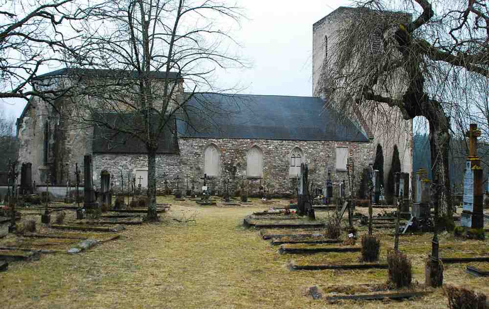 A village church and cemetery in Döllersheim, where Hitler's father was born and his grandmother was buried.