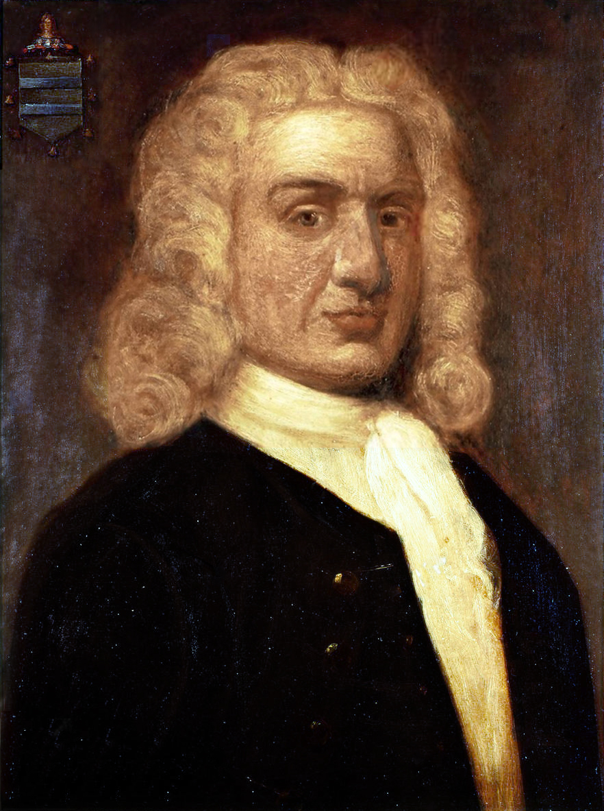 William Kidd, privateer, pirate. 18th century portrait by Sir James Thornhill.