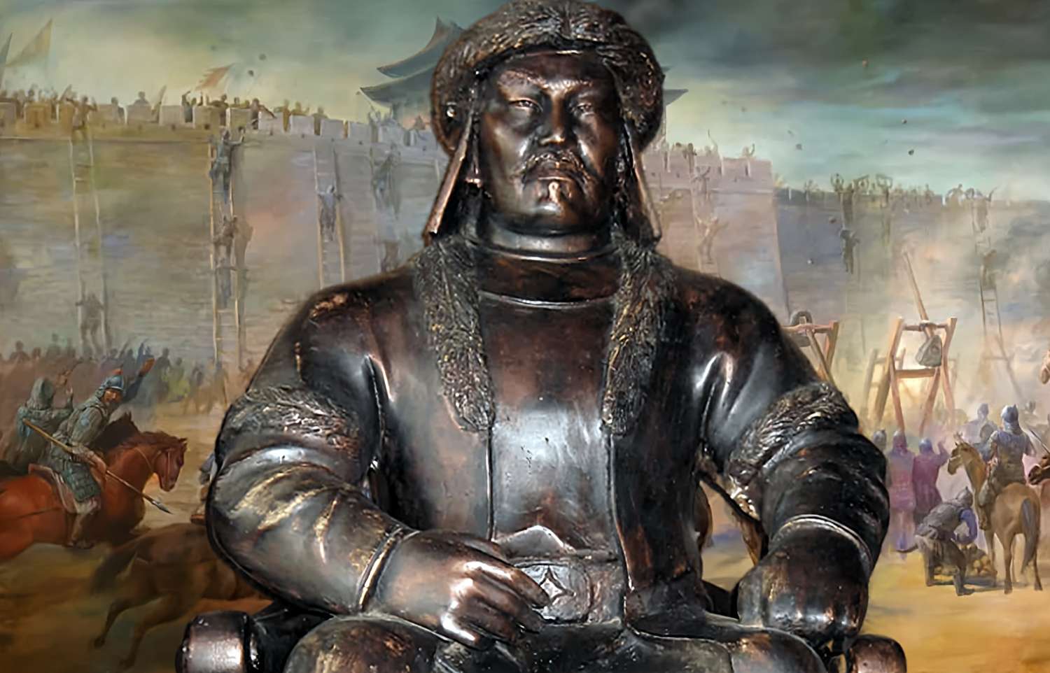 Genghis Khan's second son Chagatai Khan.