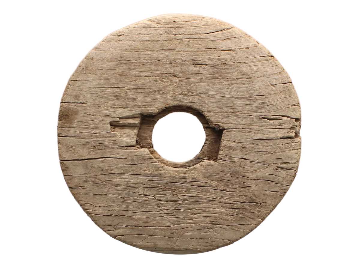 stone wheel from mesopotamia