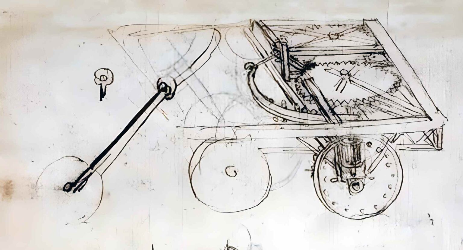 Leonardo da Vinci's SelfPropelled Cart, 1478 Malevus