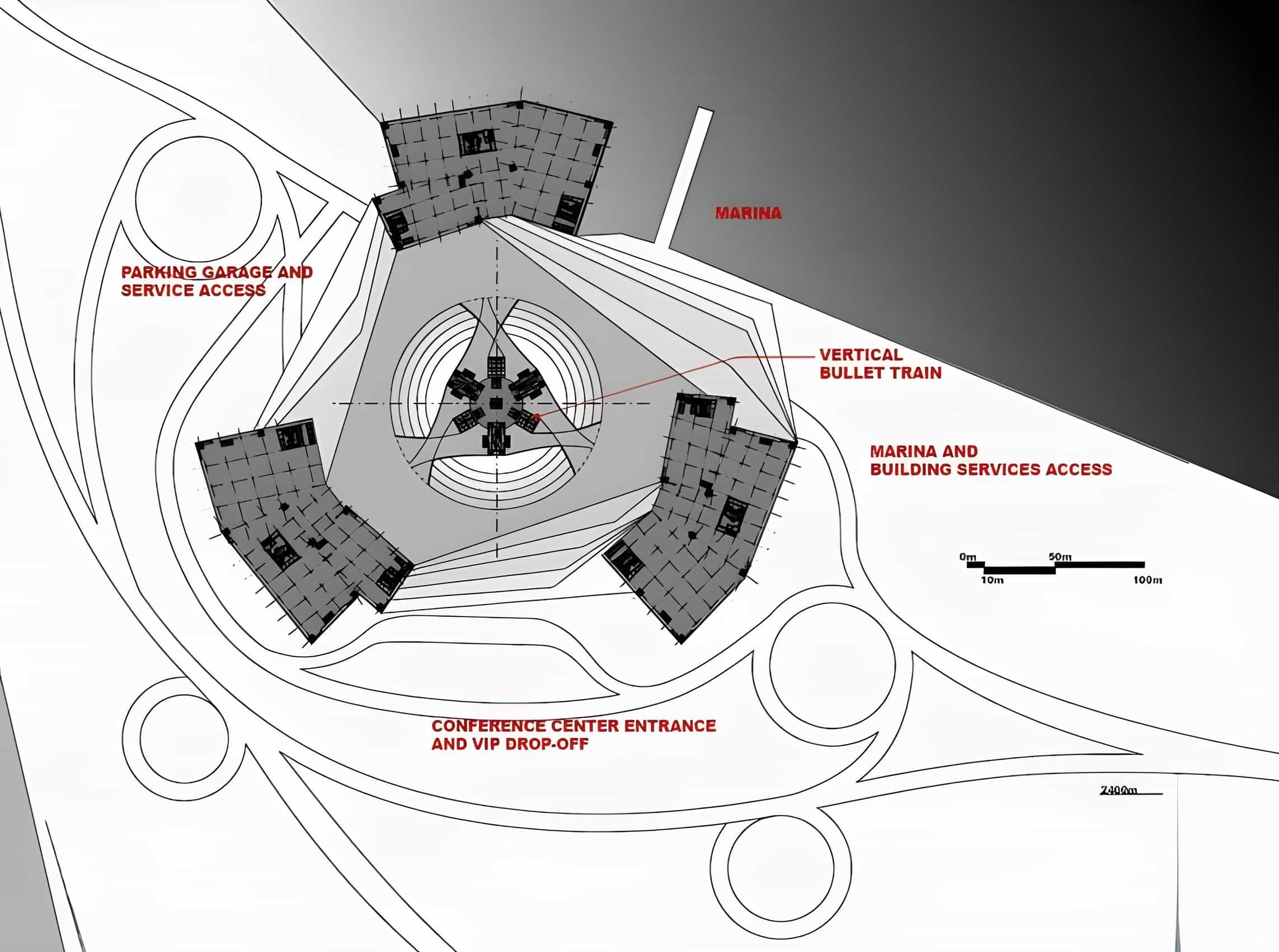 Dubai City Tower transportation